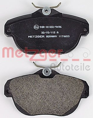 METZGER Bremsbelagsatz, Scheibenbremse